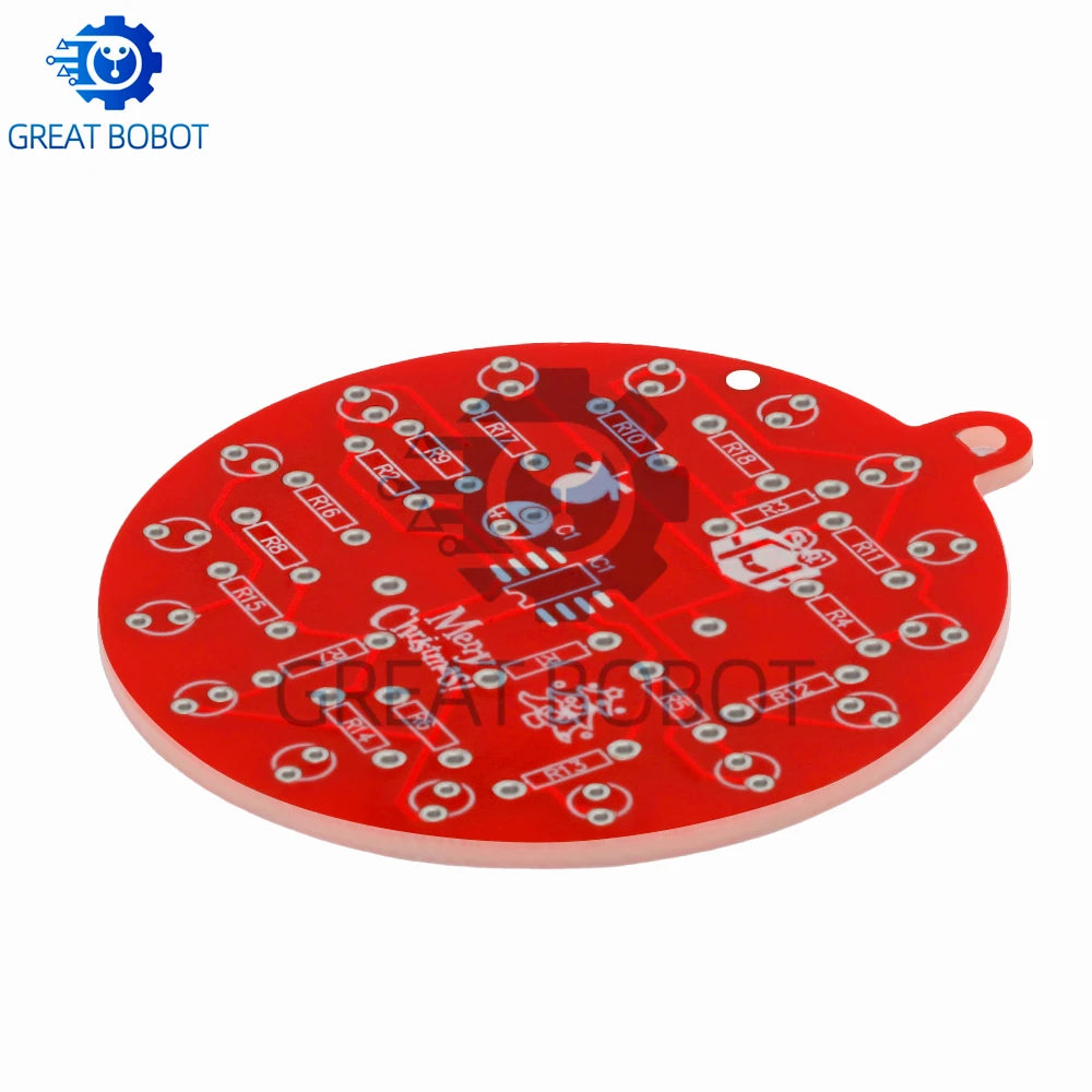 NE555 Timer Module Dual-Color Flashing LED DIY Soldering Kit DIY Electronics Kit Axl