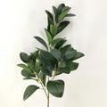 Artificial Green Leaf Stem – Fake Foliage Branch for Floral Decor Artificial Foliage Stem Axl green