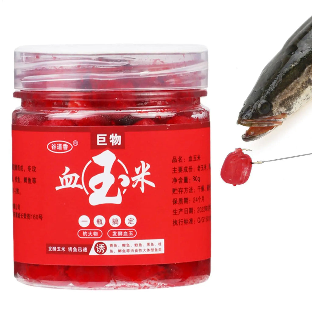 Blood Corn Fish Attractant Concentrate – Bait Additive for Carp Fishing Bait Additive Axl