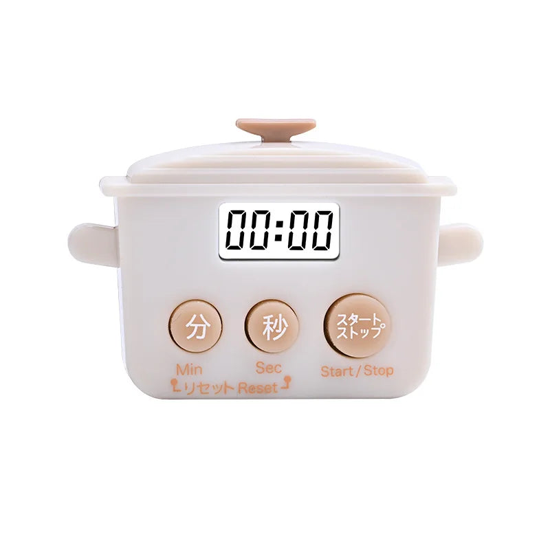 Cartoon Pot Kitchen Timer – Countdown & Count-Up Study Timer Kitchen Timer Axl