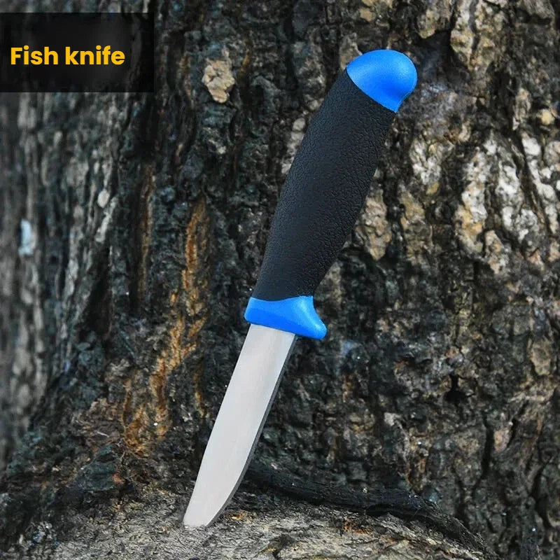 4-Inch Fixed Blade Knife – Stainless Steel Nonslip Handle Fixed Blade Knife Axl