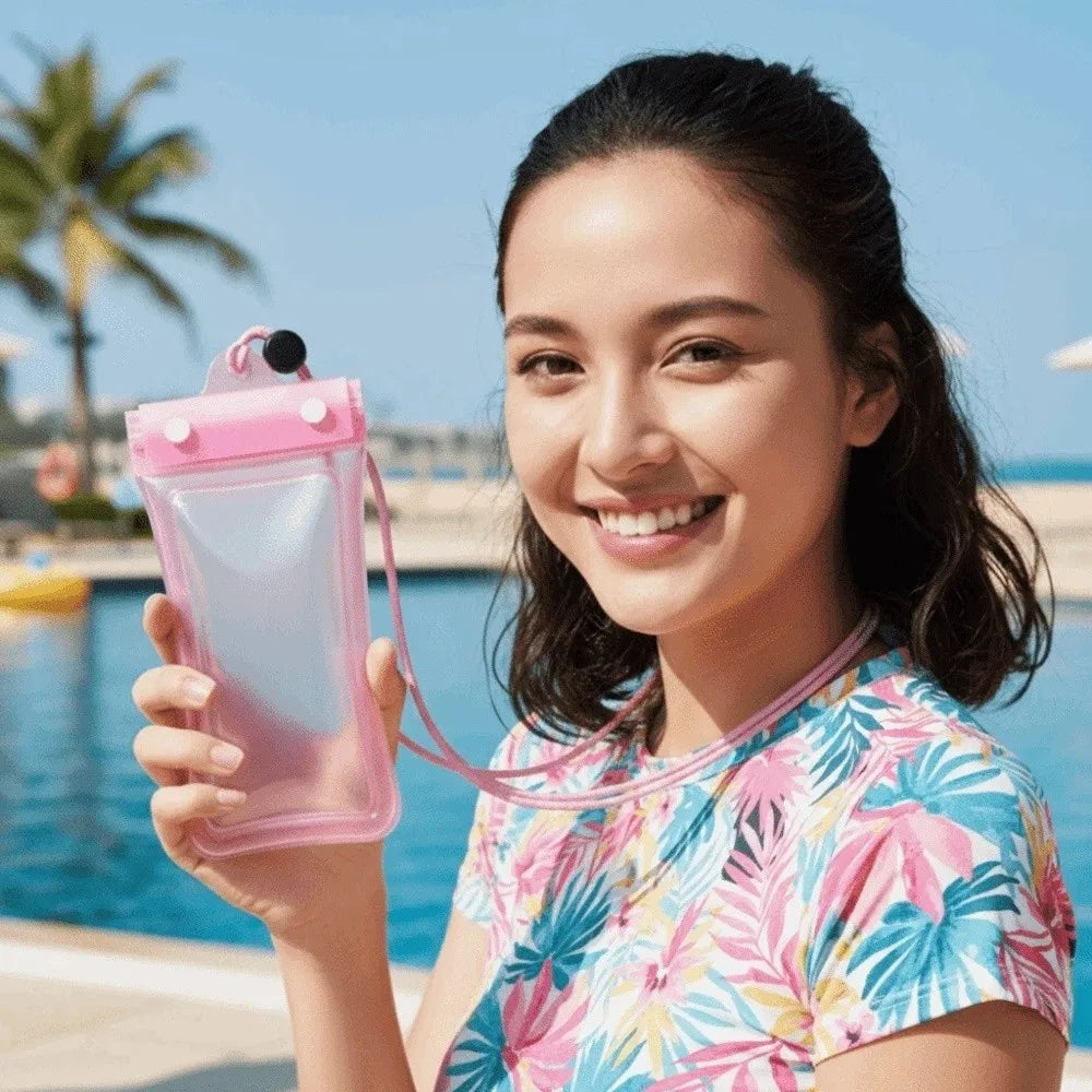 Waterproof Phone Pouch Crossbody Dry Bag with Neck Strap Waterproof Phone Pouch Axl