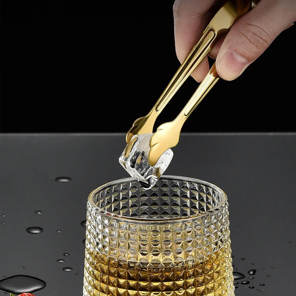 Mini Stainless Steel Serving Tongs – Ice, Sugar & Food Clamp Kitchen Serving Tongs Axl