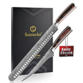 Sunnecko BBQ Carving Knife Set – 12" Slicing & 7" Boning Knife BBQ Knife Set Axl China Mainland