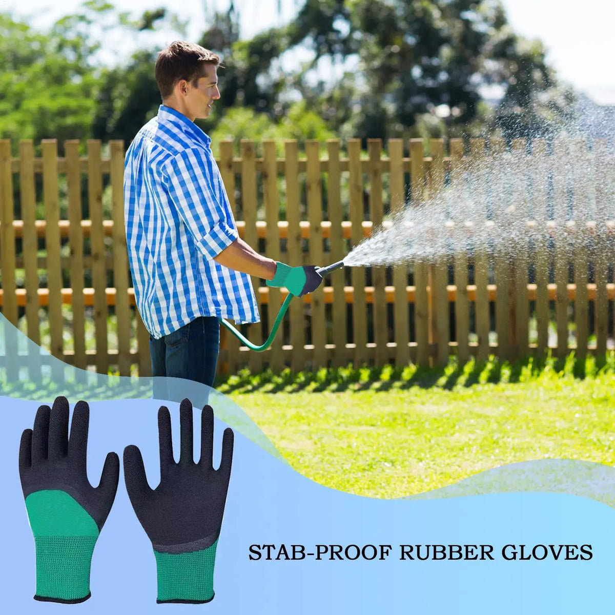 Thorn-Proof Gardening Gloves – Breathable Rubber, Puncture Resistant Gardening Gloves Axl