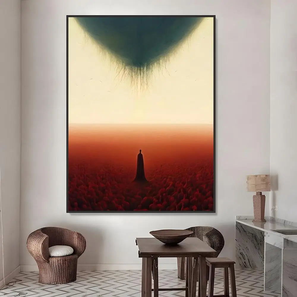 Zdzisław Beksiński Art Stickers – HD Waterproof Wall Decor