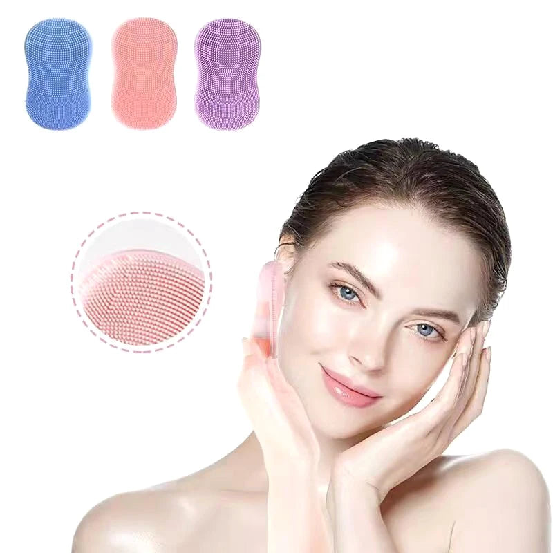 Silicone Face Cleansing Brush – Soft Facial Scrubber & Exfoliator Facial Cleansing Brush Axl