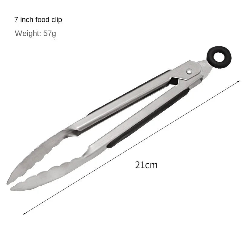 Stainless Steel BBQ Tongs 9 12 14 16 Inch Grill Food Tong Set BBQ Grill Tongs Axl