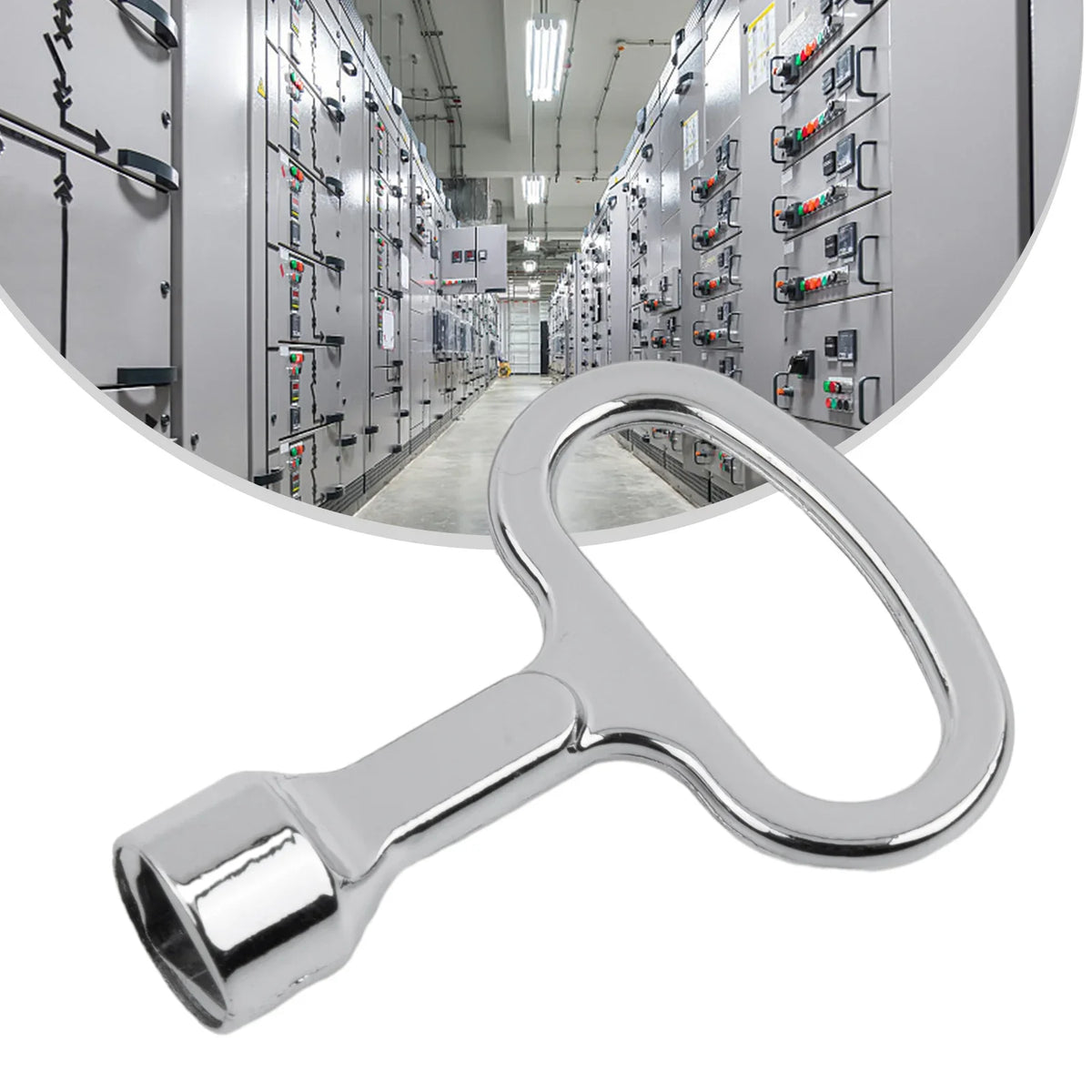 Triangle Key Wrench for Electric Cabinet & Switch Panel Lock Triangle Key Wrench Axl