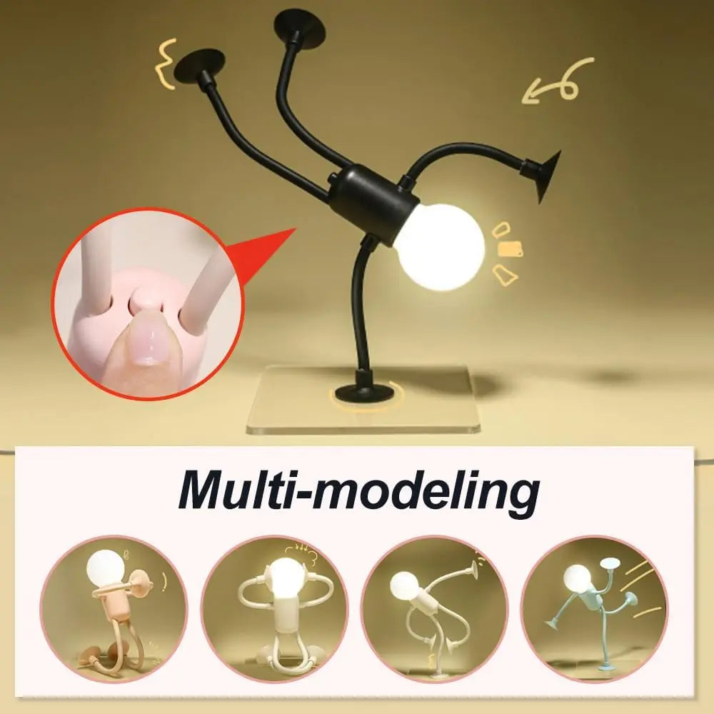 Posable Athlete Night Light – Novelty LED Desk Lamp & Decor Novelty Night Light Axl