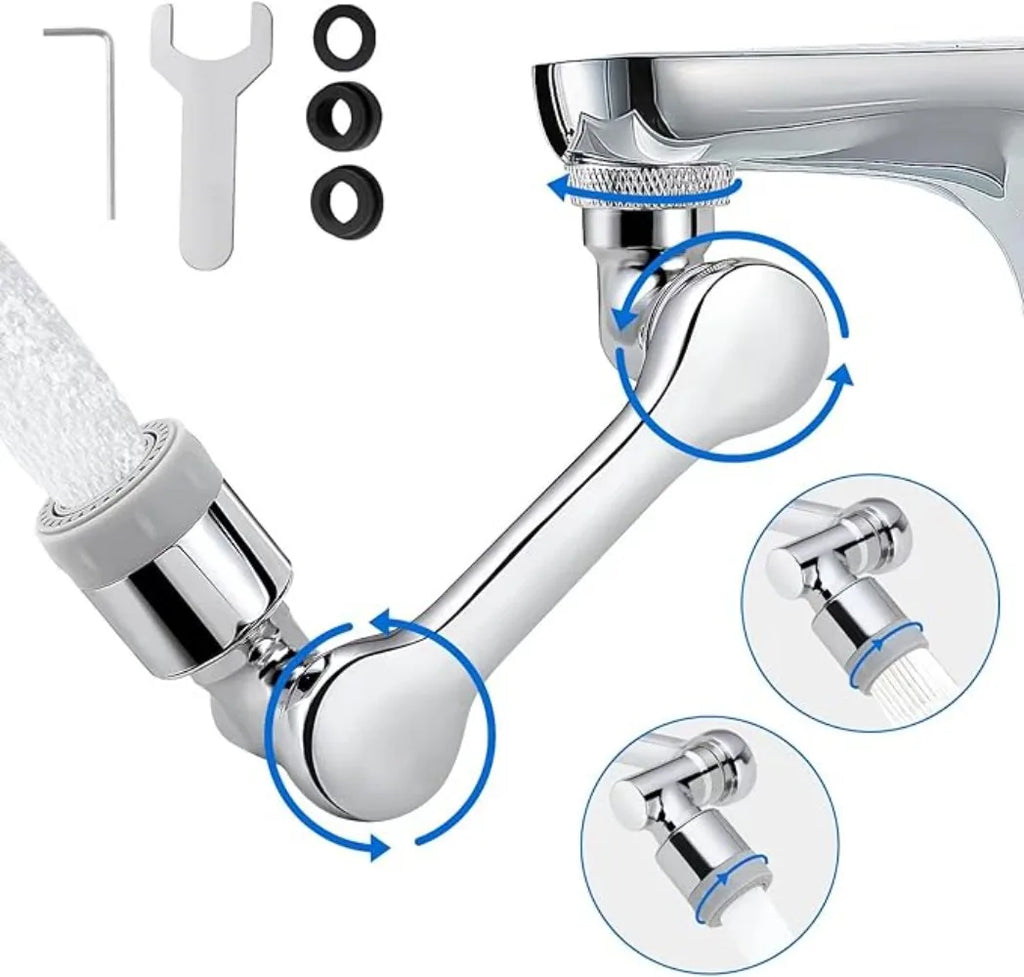 720° Rotatable Faucet Sprayer Head – Splash Filter Tap Nozzle Faucet Sprayer Attachment Axl