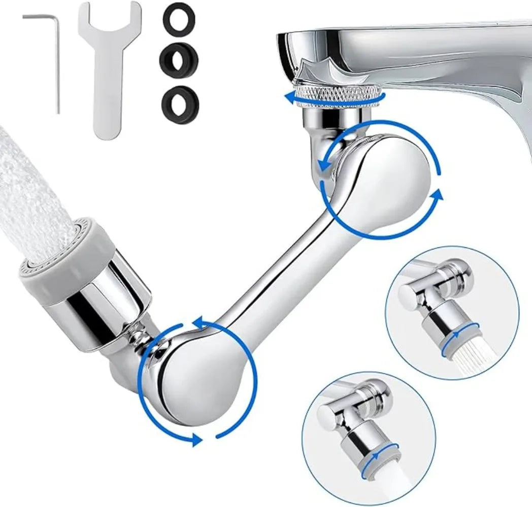 720° Rotatable Faucet Sprayer Head – Splash Filter Tap Nozzle Faucet Sprayer Attachment Axl