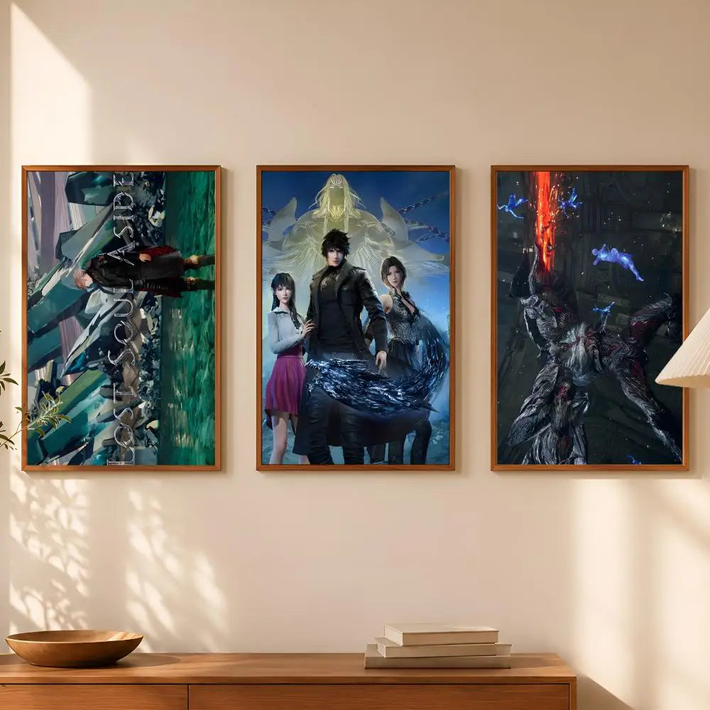 Lost Soul Aside HD PVC Wall Poster – Self-Stick Waterproof Art Wall Art Poster Axl