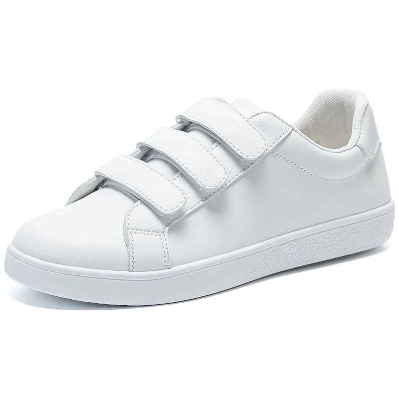 Men's White Non-Slip Flat Loafers – Casual Skate Sneakers Casual Flat Loafers Axl