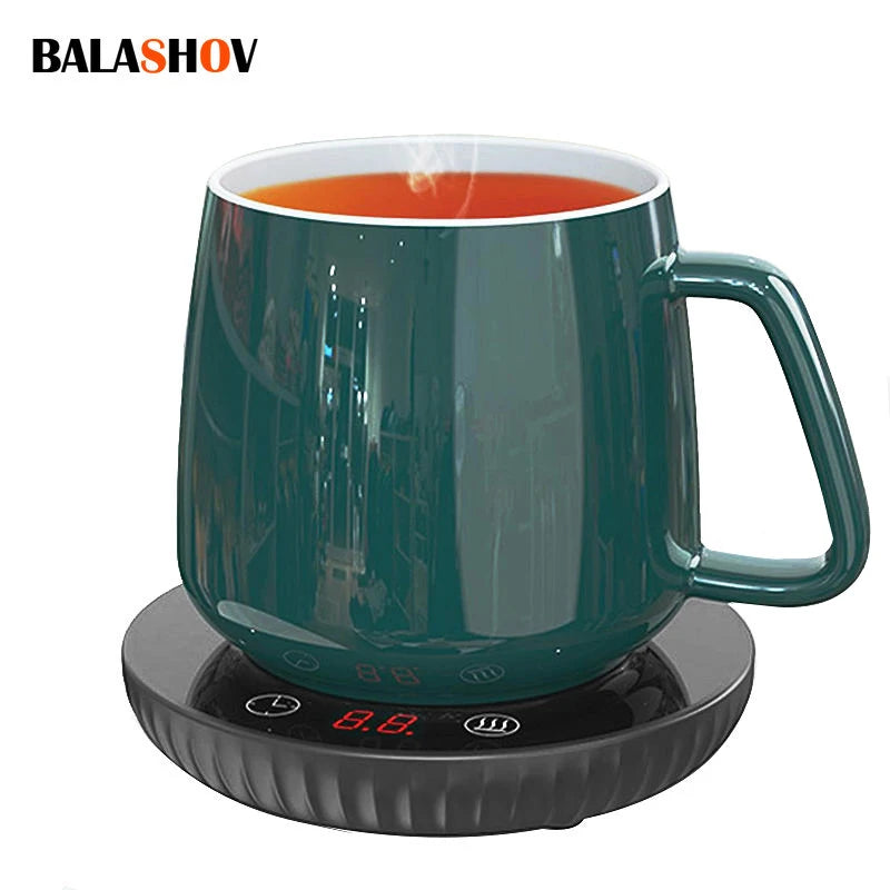 BALASHOV Electric Mug Warmer – Touch Pad Temperature Control Electric Mug Warmer Axl