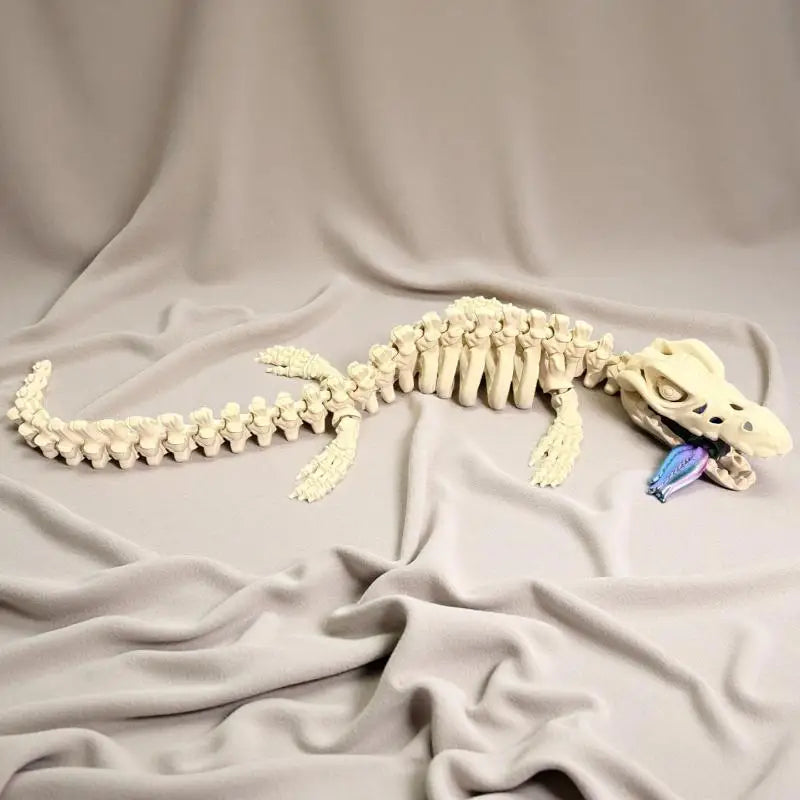 Mosasaurus Skeleton Aquarium Ornament – 20cm Fish Tank Decor Aquarium Ornament Axl