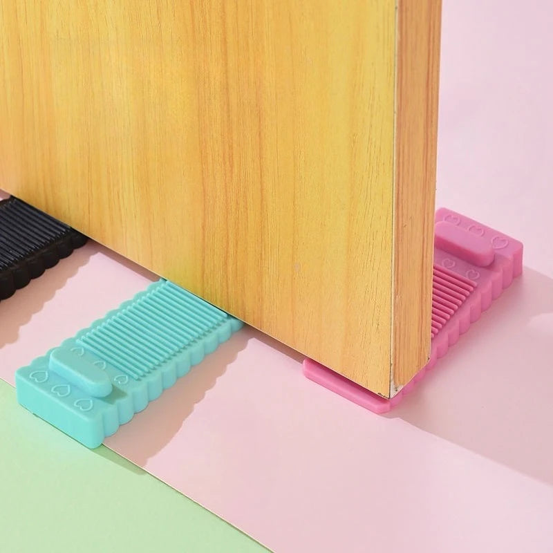 Stackable Rubber Door Stopper Wedge – Non-Slip Windproof Door Stopper Wedge Axl