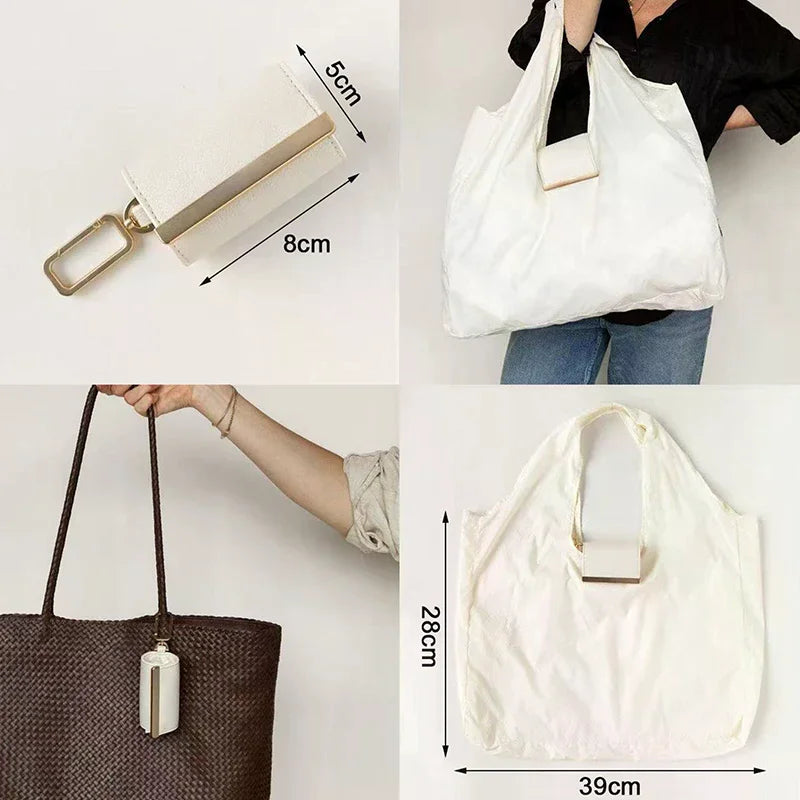 Keychain Storage Bag – Large Eco-Friendly Reusable Tote Keychain Tote Bag Axl