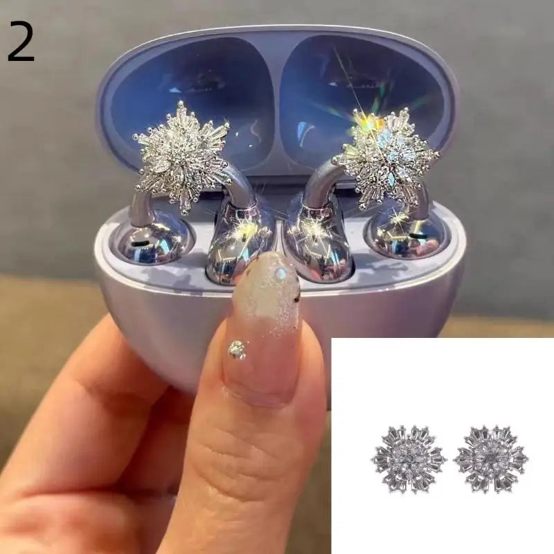 Rhinestone Earbud Decoration Clips – DIY Headphone Charms Headphone Charm Clips Axl N2