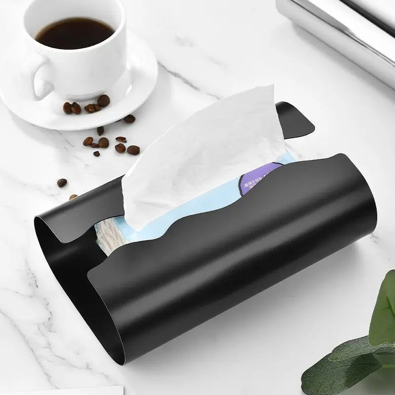 Stainless Steel Tissue Box – Modern Minimalist Napkin Holder Tissue Box Holder Axl