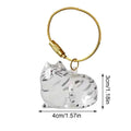 Cat Hair Storage Pendant – Keepsake Charm for Bag & Wallet Pet Keepsake Charm Axl 04
