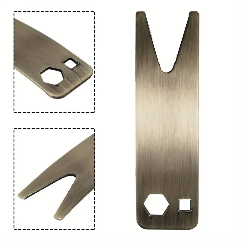 Guitar Bass Multi Spanner Wrench | Luthier Tool for Pots & Switches Luthier Wrench Tool Axl