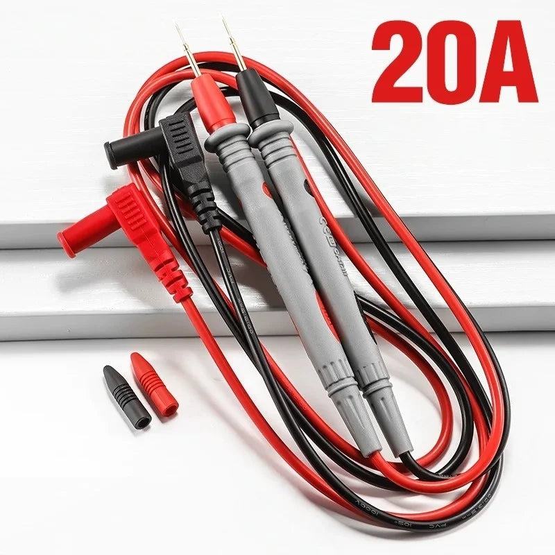 20A 1000V Multimeter Test Lead Probes – Needle Tip Pen Cable Multimeter Test Leads Axl