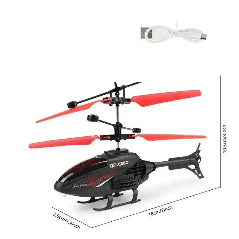 Mini RC Helicopter Drone – App-Controlled Kids Toy RC Helicopter Drone Axl