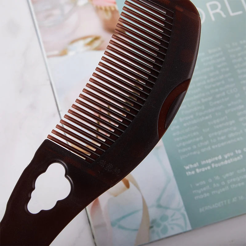 Anti-Static Hollow Massage Comb – Detangling Hair Brush Massage Hair Comb Axl