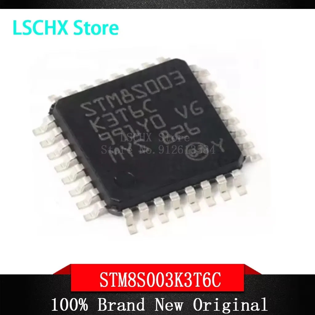 10pcs STM8S Microcontroller ICs – STM8S003 STM8S005 STM8S105 Microcontroller IC Axl