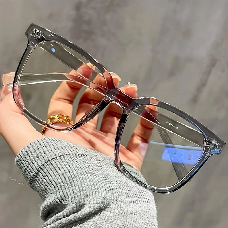 Square Frame Clear Fashion Glasses – Unisex Campus Eyewear Fashion Eyeglasses Axl