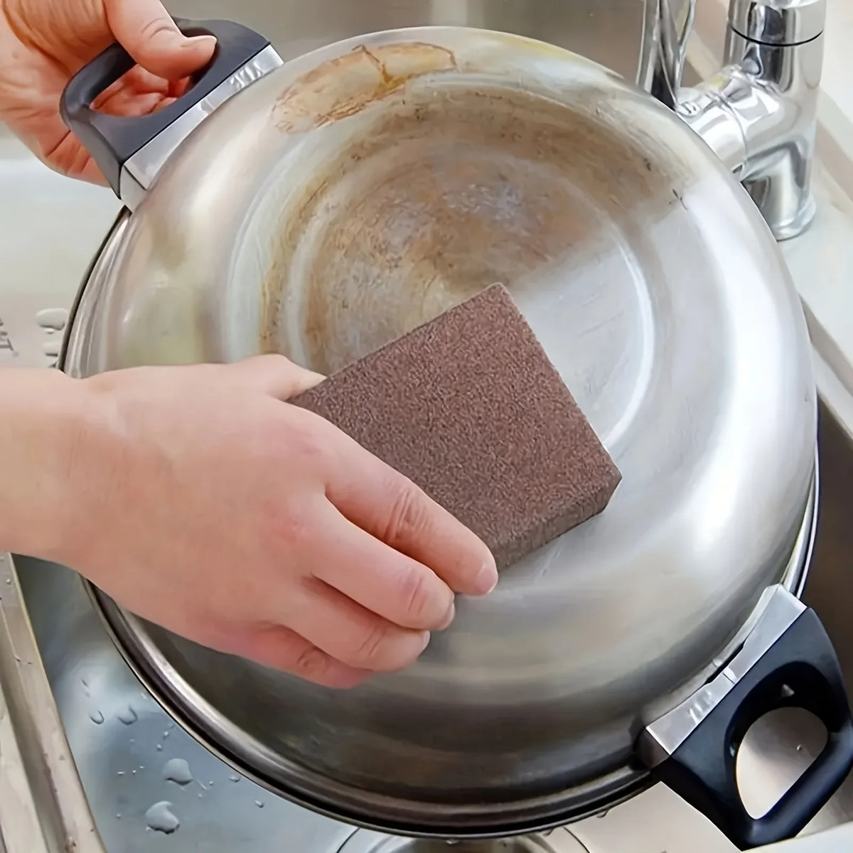 Reusable Kitchen Sponge Scouring Pads – 10 or 30 Pack Kitchen Scouring Pads Axl