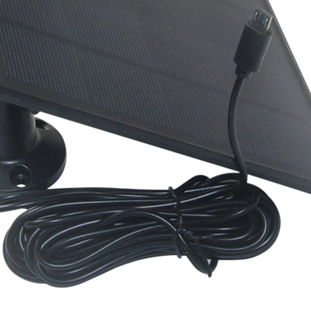 20W Solar Panel Charger for Ring Camera – Weatherproof USB-C Solar Camera Charger Axl