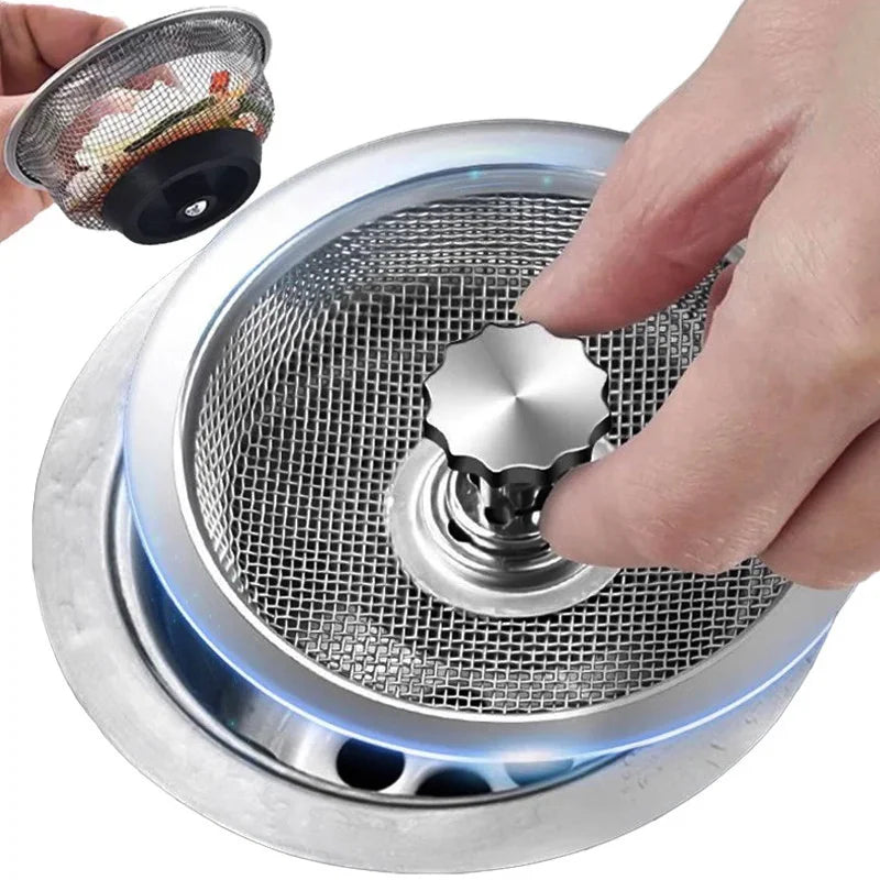 Stainless Steel Sink Strainer & Drain Filter Catcher Sink Drain Strainer Axl