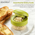 KEMORELA Mini Garlic Press Crusher – Handheld Ginger Masher Garlic Press Axl 1PCS