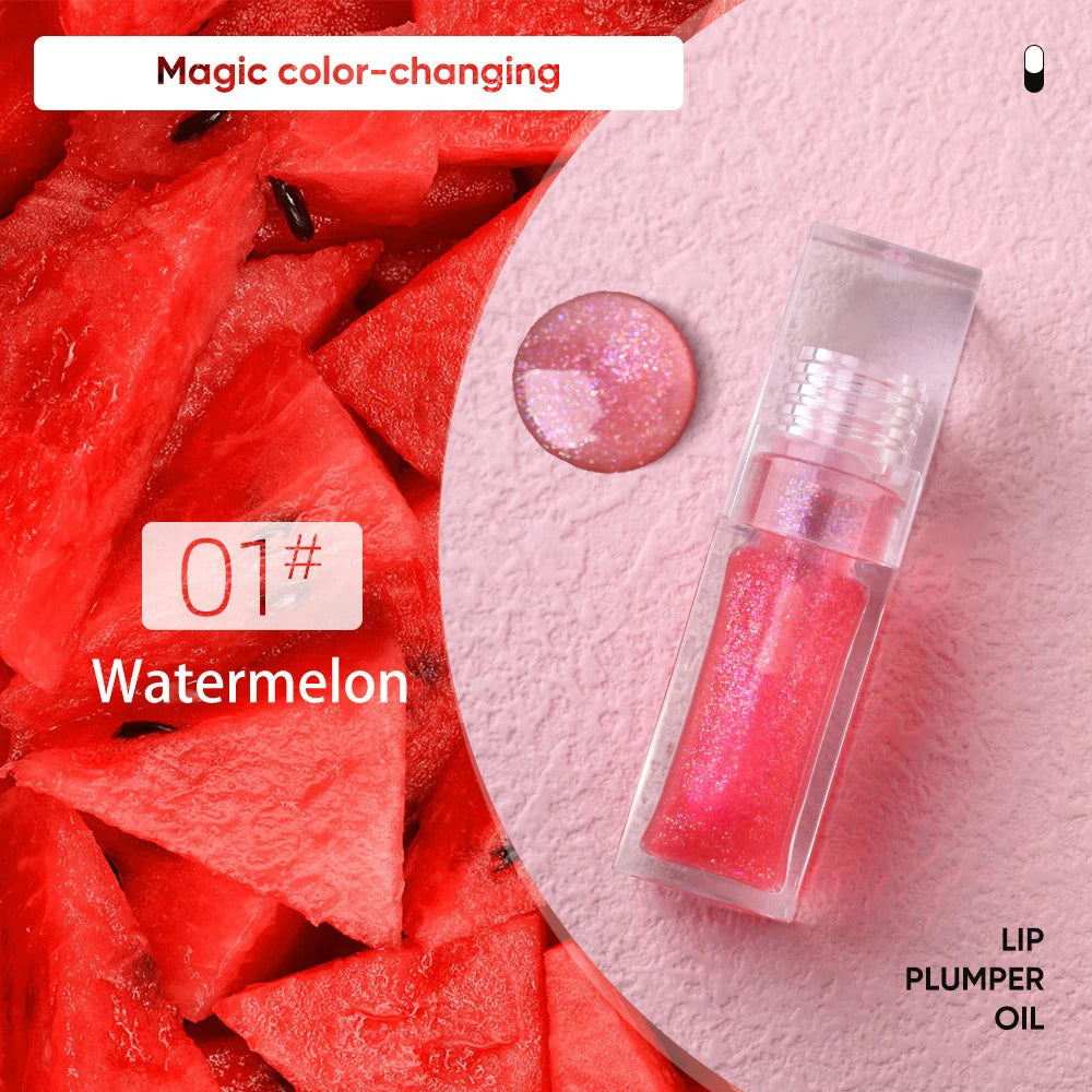 Temperature Change Lip Oil Gloss – Vegan Custom Logo 6ml Lip Oil Gloss Axl 01 50pcs with logo