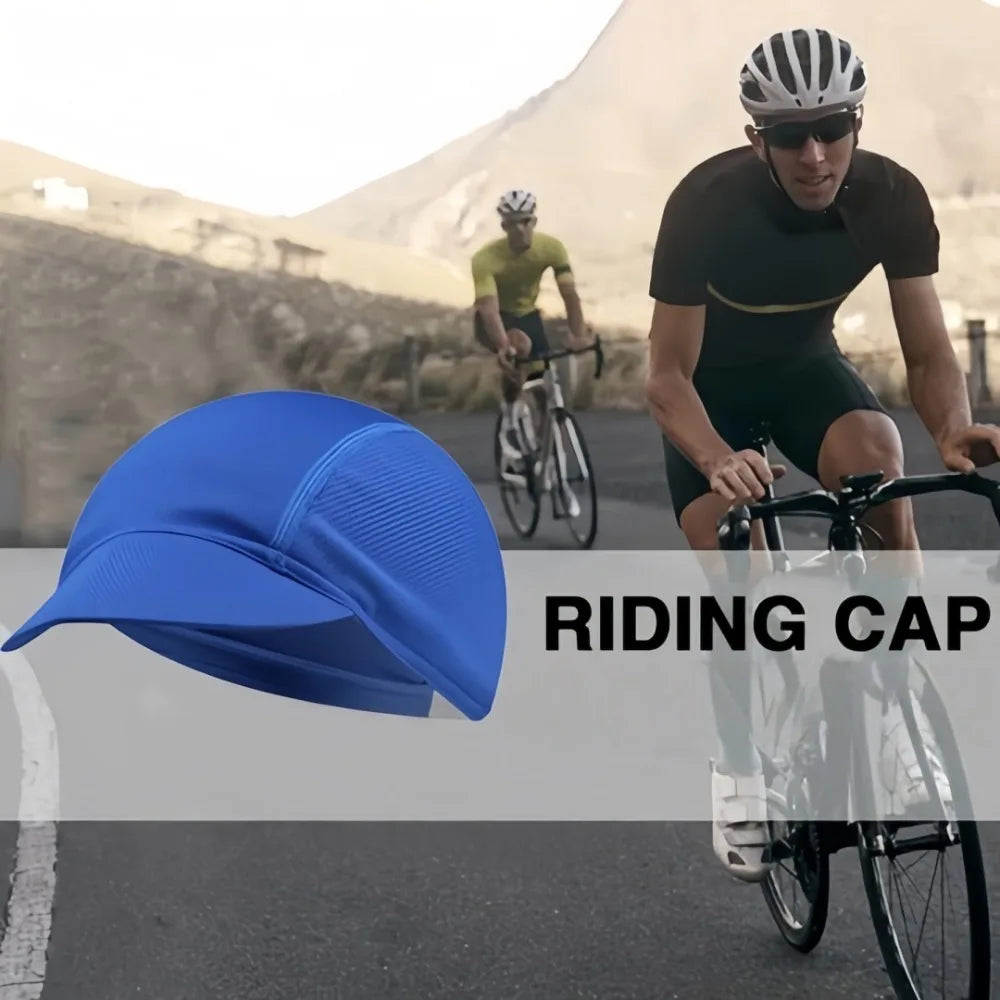 Quick-Dry Cycling Cap – Breathable Polyester Helmet Liner Cycling Cap Axl