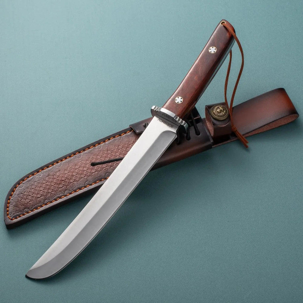 Stainless Steel Boning Knife – Chef Kitchen Knife with Cover Kitchen Boning Knife Axl