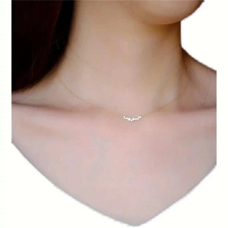Huitan CZ Pendant Necklace – Cubic Zirconia Party Jewelry Pendant Necklace Axl