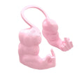 Funny 3D Printed Cat Muscle Arms – Halloween Cat Costume Prop Cat Costume Prop Axl Pink