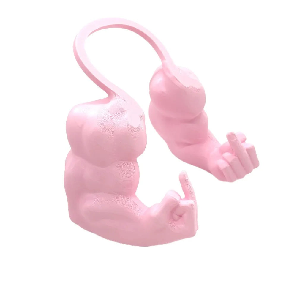 Funny 3D Printed Cat Muscle Arms – Halloween Cat Costume Prop Cat Costume Prop Axl Pink