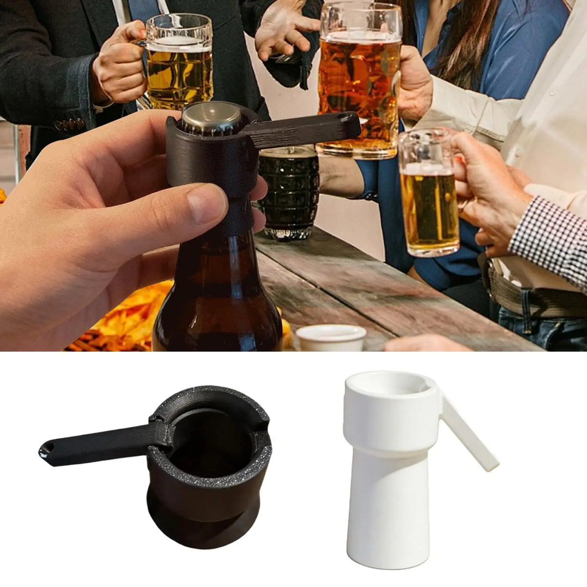Labour-Saving Lever Bottle Opener – Kitchen, Bar & Travel Bottle Opener Axl