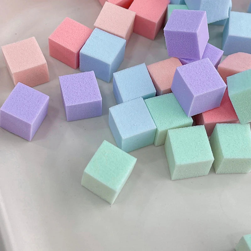 Nail Art Sponge Set 50/100 Pcs – Ombre Gradient Manicure Kit Nail Art Sponge Set Axl