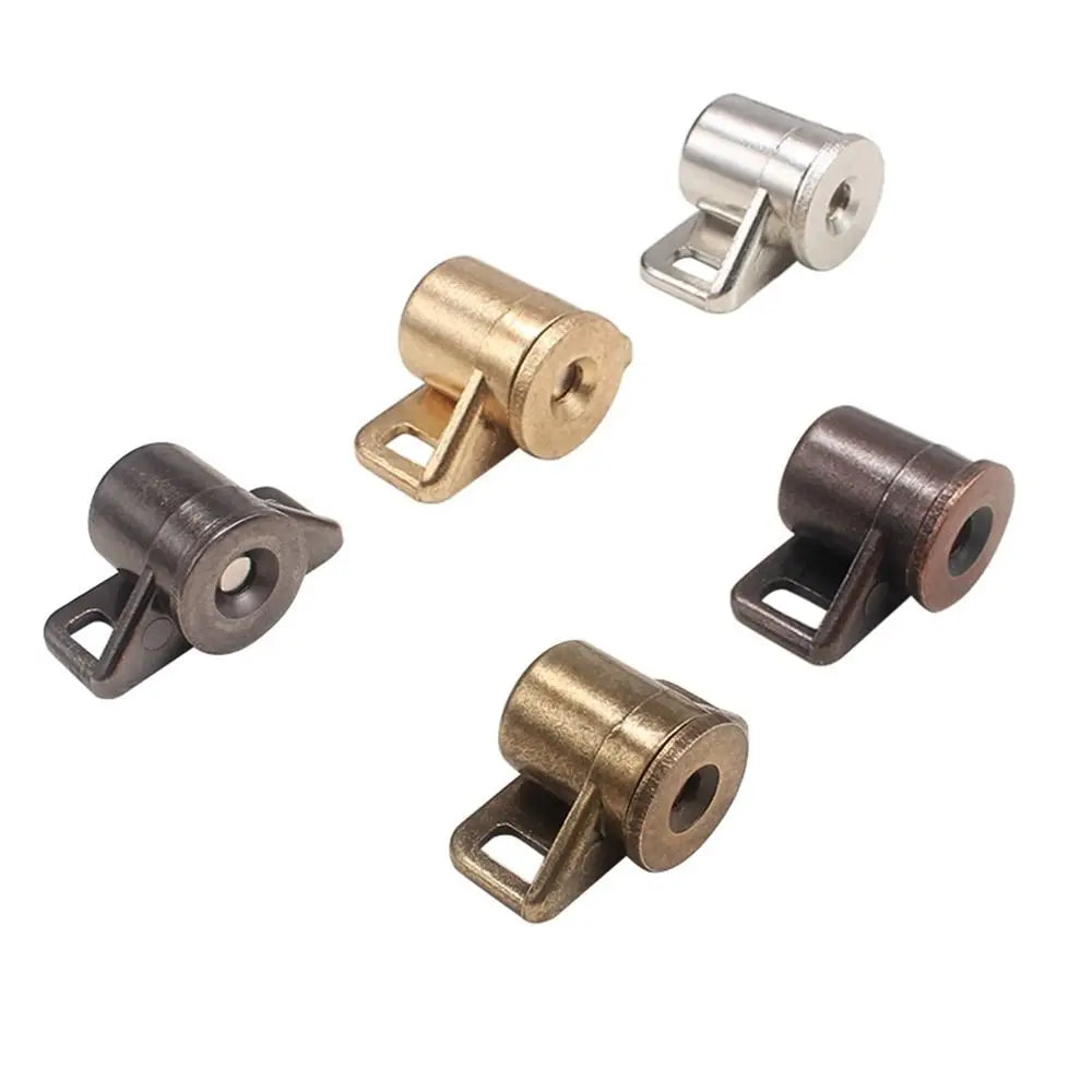 Magnetic Door Stopper – No-Drill Zinc Alloy Cabinet Latch Magnetic Door Stopper Axl