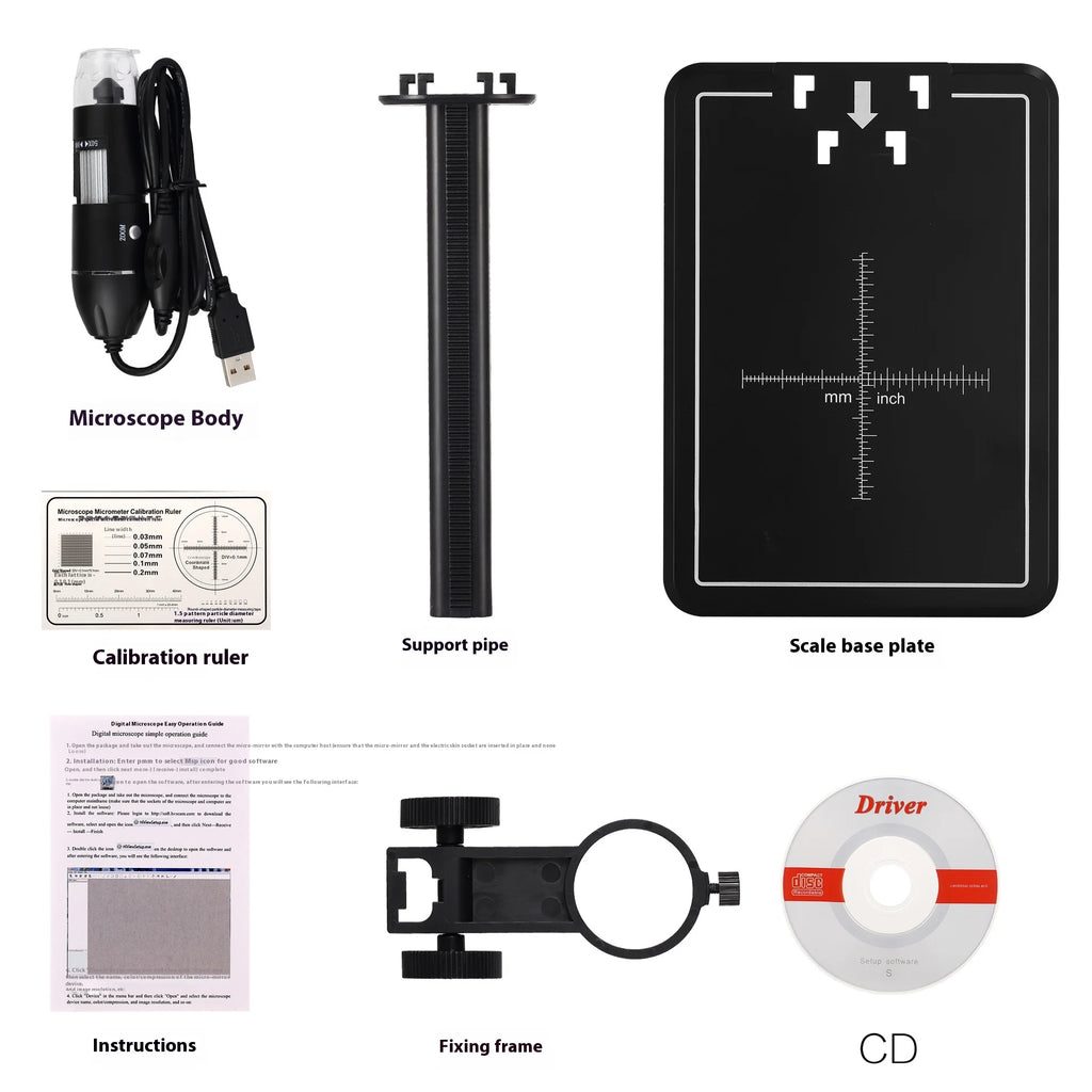 1000X USB Digital Microscope – Inspection & Measurement Tool USB Digital Microscope Axl