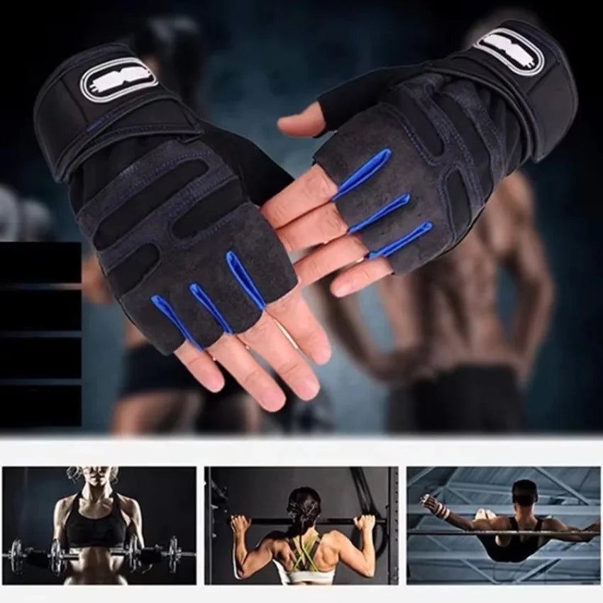 Half-Finger Gym Gloves – Weight Lifting & Workout Gloves Fitness Gloves Axl