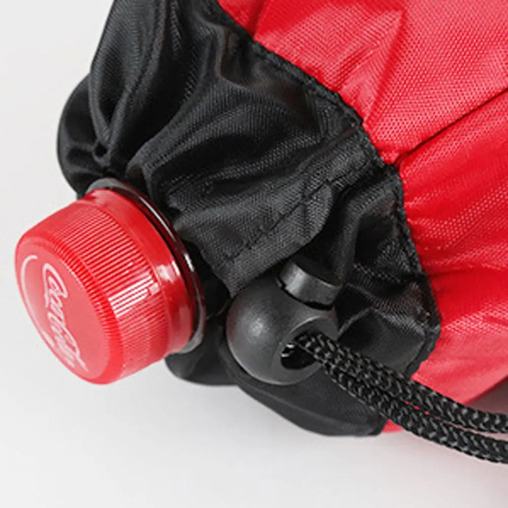 Insulated Water Bottle Bag – Drawstring Cooler Tote Pouch Insulated Bottle Bag Axl