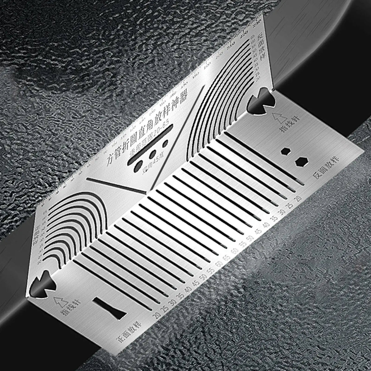 Stainless Steel Angle Arc Marking Tool | Pipe Saddle Guide Angle Arc Marking Tool Axl