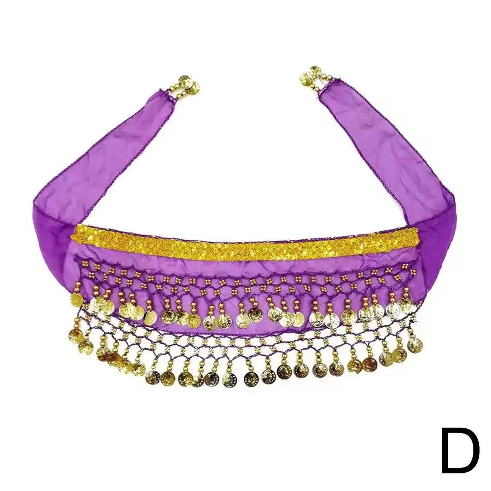 Dog Belly Dance Hip Scarf – Sequin Costume for Corgis & Pets Pet Costume Accessory Axl D