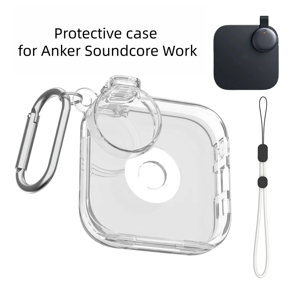 Clear PC Case for Anker Soundcore Work Voice Recorder Voice Recorder Case Axl